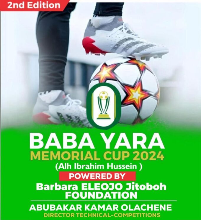 BABA YARA MEMORIAL CUP 2024 TRULY, THIS IS MORE THAN FOOTBALL. Arise Igala